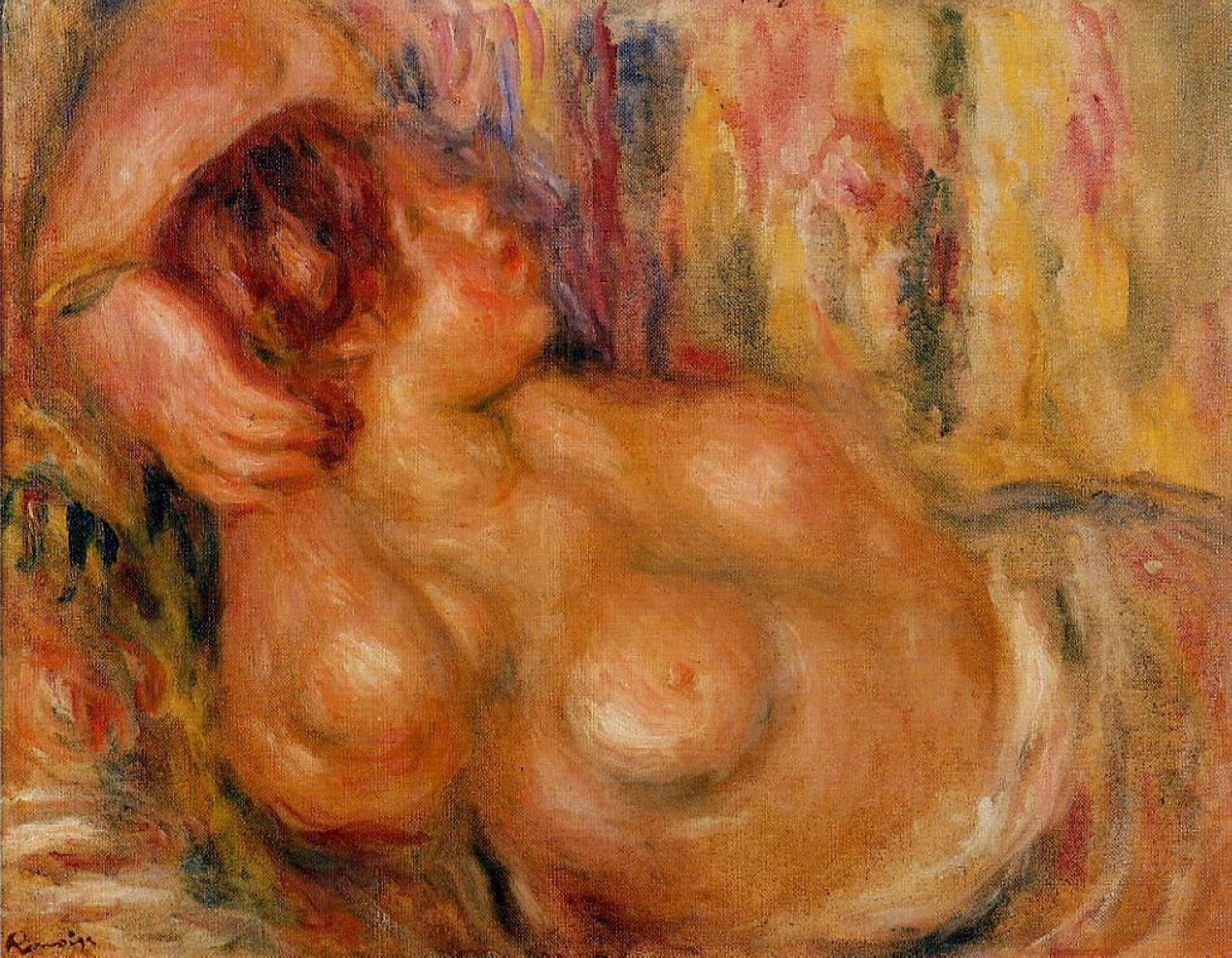 Woman at the chest 1919
